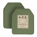 Керамічні плити 6 класу (комплект). Вага 4.8 кг. Розмір M (25х30 см.) A.P.S. Олива