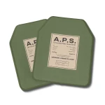 Керамічна плита 6 класу. Вага 2.4 кг. Розмір M (25х30 см.) A.P.S. Олива 10