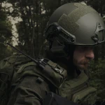 Подсумок для рации. Крепление Molle. Cordura 1000. Цвет Олива 2