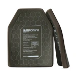 Керамические бронеплиты 5 класса Bronyx (комплект). Вес 6.74 кг. Размер XL (27.5х35.5 см) 5