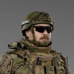 Баллистический шлем Sestan-Busch Helmet Mid Cut (BK-ACH-MC). Олива. Розмір L 5