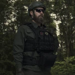 Сумка-напашник PRO 1-го класса защиты. Размер L (16х22 см). Материал Cordura 1000. Черный 8