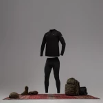 Термобілизна 2-го рівня TOUNDRA II (Cold Weather Thermal System). Чорний 11