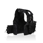 Боевой бронежилет IBV-2 (Stanag 2920). Вес 4.3 кг. Увеличенная площадь защиты. Черный. L/XL 2