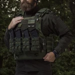 Боевой бронежилет IBV-1. Вес 3.6 кг. Увеличенная площадь защиты. Олива. L/XL 4