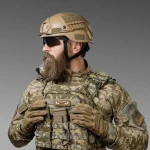 Шолом Mich 2000 Ops Core з НВМПЕ койот. Рівень захисту NIJ IIIA 5