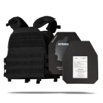 Бронежилет 3 уровня NIJ (M.V.P.). Вес 2 кг. Полиэтиленовые плиты PGD-S-LW-ICW+ SAPI 0.85 кг. Черный