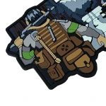 Патч (шеврон) «Limbus Кремінський ліс, зима» від А.Т.А.К.А. М’який ПВХ пластик 2