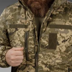 Куртка зимняя North Wind (до -25°C). Утеплитель Termoloft. Пиксель (мм-14) 8