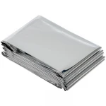 Аварийное термоодеяло Skif Outdoor Thermo Shield. Материал алюминированный полиэтилен, 210х160 см