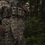 Протиуламковий фартух 2-го класу захисту (з балістичним пакетом). Розмір XL. Піксель (мм-14) 8