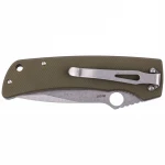 Нож раскладной SKIF Hole. Форма Drop Point. Рукоятка оливковое 5
