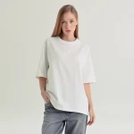 Футболка «Кохай» від Rift. Oversize. Молочний 2