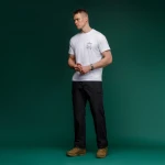 Футболка Ukrarmor Basic Military T-Shirt. HMMWV. Cotton\Elastane, белый 5