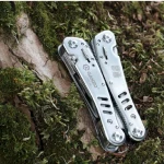 Мультитул Ganzo G302B. Сверхпрочная сталь. 12 разных элементов. Стальний 8