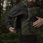 Бойовий бронежилет IBV-2 (Stanag 2920). Вага 3.7 кг. Збільшена площа захисту. Олива. S/M 6