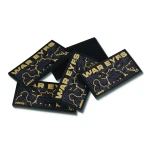 Патч (шеврон) «War Eyes» від libkos. М’який ПВХ пластик, 8х4 см 2