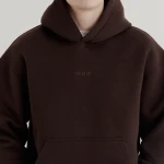 Худі «Живи» від Rift. Oversize. Шоколадний 3