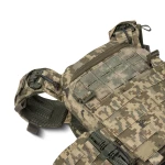 Плитоноска покращена (PRO) під бронеплити 25х30 см. Піксель (ММ-14) 10