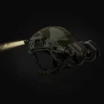 Тактичний ліхтарик LT-09-T на шолом з 4-ма світлодіодами. Олива 3