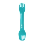 Ложка-вилка с ножом Lifeventure Ellipse Spork. Бирюзовый