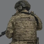 Боевой бронежилет IBV-1. Вес 3.6 кг. Увеличенная площадь защиты. Пиксель (мм-14). L/XL 6