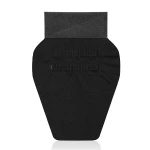 Противоосколочный фартук 2-го класса защиты (с баллистическим пакетом). Размер XL. Черный