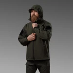 Куртка тактична Softshell Hawk Jacket. Захист від вітру та вологи.  Олива 11