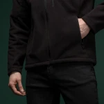 Флісова кофта Ukrarmor Patrol Pullover Fleece Black. Polyester, windproof 4