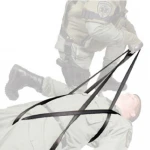 Стропы для эвакуации раненого NAR® Hasty Harness. Цвет Черный 2
