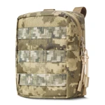 Подсумок утилитарный L. Крепление Molle. Cordura 1000. Пиксель (мм-14).