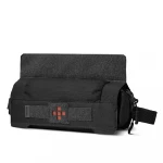 Аптечка тактическая горизонтальная Slim MP, влагостойкая. Черный 2