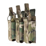 Потрійний еластичний підсумок для магазинів АК/АR відкритого типу з кріпленням MOLLE. Мультикам
