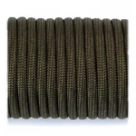 Веревка Paracord 550 типа III. Длина 10 м. Нагрузка до 250 кг. Цвет Олива
