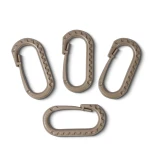 Карабін пластиковий універсальний, 60 х 40 мм. Колір Койот 2