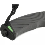 Нож Ganzo G8012V2 серый с паракордом и кресалом. Углеродистая сталь 4