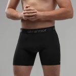 Комплект чоловічих трусів Soldier's Boxer (3 шт). Матеріал Charged Cotton. Чорний - Сірий - Білий 2