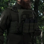 Бронежилет 6-го класса (PRO). Вес 5.7 кг. Керамические плиты Shield Germany 2.65 кг. Олива 2