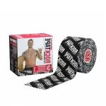 Кинезио тейп RockTape H20 Extra Sticky, 5 см х 5 м. Black Logo