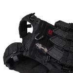 Боевой бронежилет IBV-2 (Stanag 2920). Вес 4.3 кг. Увеличенная площадь защиты. Черный. L/XL 6