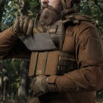 Бронежилет 3 уровня NIJ (M.V.P.). Вес 2 кг. Полиэтиленовые плиты PGD-S-LW-ICW+ SAPI 0.85 кг. Койот 8