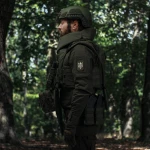Балістичний захист шиї Gen 1 (та верхньої частини спини) 1-го класу. Олива 10