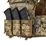 Одинарний підсумок під магазин АК, пластикова основа. MOLLE інтерфейс. Піксель (ММ-14) 7