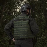 Боевой бронежилет IBV-1. Вес 3.6 кг. Увеличенная площадь защиты. Олива. L/XL 11