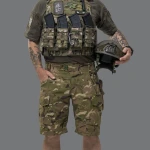 Шорти тактичні BDU Shorts I. 10 кишень. Cotton and polyester. Мультикам 6