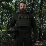 Передняя панель на плитоноске PRO. Cordura 1000. Олива 6