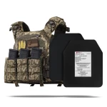 Бронежилет 3 (+++) уровня NIJ (PRO). Вес 4 кг. Керамические плиты Elmon 1.65 кг. Пиксель (мм-14)