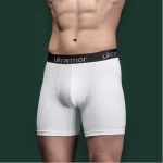 Труси чоловічі “Soldier's Boxer”. Матеріал Charged Cotton. Білі з рожевим логотипом 3