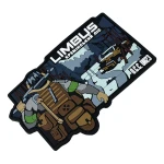 Патч (шеврон) «Limbus Кремінський ліс, зима» від А.Т.А.К.А. М’який ПВХ пластик 4