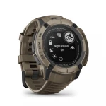 Годинник-навігатор тактичний Garmin Instinct 2X Solar Tactical (США). Койот 5